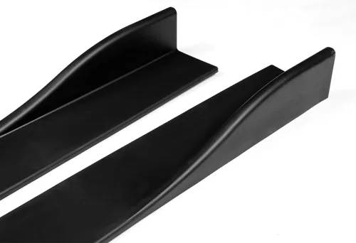 Vista 7 de Q1-TECH, 9 piezas de difusor de parachoques delantero y falda lateral compatible con Cadillac ATS 2013-2014, kit de cuerpo de barbilla de aire