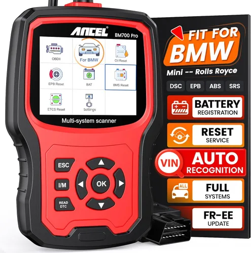 Vista 11 de ANCEL Escáner BD300 BMW Bluetooth OBD2, lector de código de sistema completo y herramienta de diagnóstico para BMW con servicio de registro