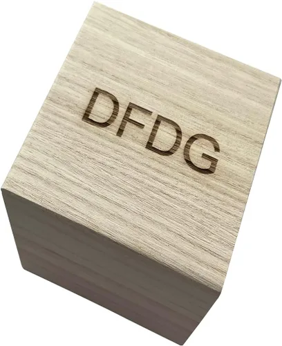 DFDG - Caja de almacenamiento de madera con tapa, decoración de caja de tesoro de madera, para manualidades, sin pintar, caja de madera, caja de