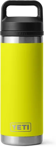 Vista 44 de YETI Rambler - Botella de acero inoxidable con aislamiento al vacío y con tapa Chug, 18 onzas, negro piedra