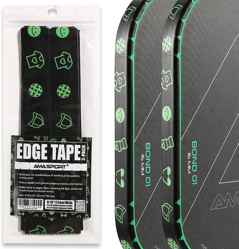 Vista 34 de PICKLETECH Pickleball Edge Guard Tape – Pink Unicorn Pattern Edge Tape for Pickleball Paddle - Fit Perfectly Curved Edge - No Wrinkling