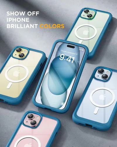 Vista 1265 de Miracase - Funda para iPhone SE de 3ª/2ª generación 2022 2020 de cuerpo completo con protector de pantalla de vidrio integrado, resistente Negro
