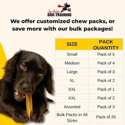 Vista 7 de Yak Snak Dog Chews - Golosinas masticables naturales para perros del Himalaya de queso duro – Larga duración, hechos de leche de yak – Paquete a