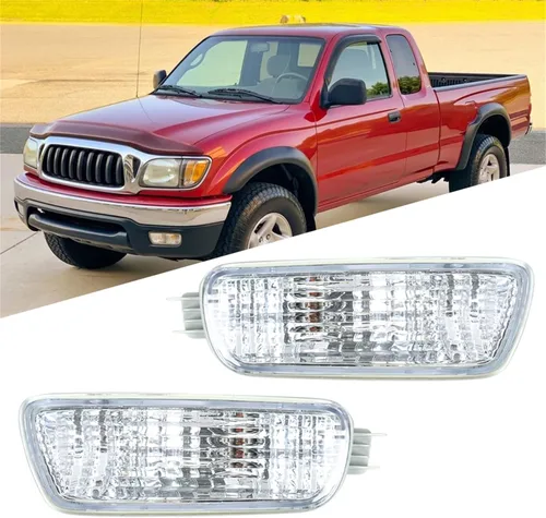 GXYWADY 2 luces de señal de giro de repuesto para Tacoma 2001 2002 2003 2004 camioneta izquierda del conductor y lado derecho del pasajero delantero