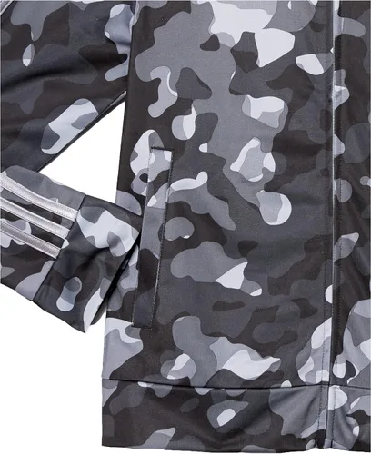 Vista 8 de adidas Chaqueta de tricot icónica con cremallera frontal para niños