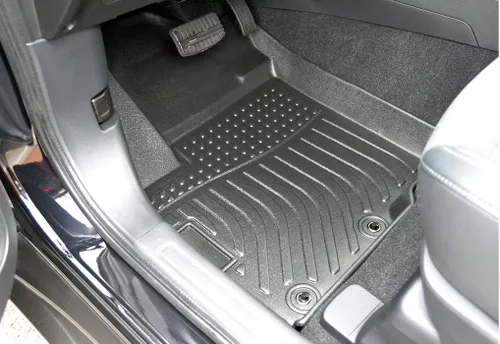 Vista 3 de Alfombrillas de Piso para Automóvil de Repuesto para Mitsubishi Outlander de 5 Asientos 2014-2021 (No para Sport y PHEV) Ajuste Personalizado