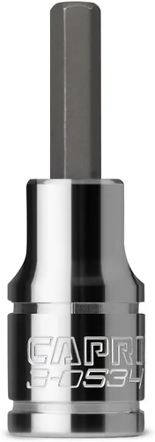 Vista 9 de Capri Tools 3-0531 2 mm Llave allen hexagonal, 1/4-pulgada de unidad, métrica