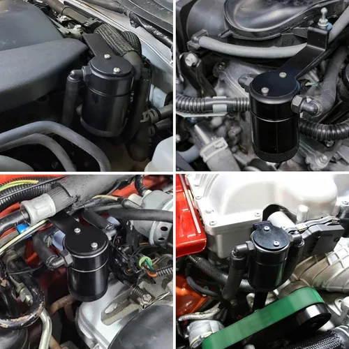 Vista 7 de EVIL ENERGY Separador de Aceite y Aire, Recipiente de Captura de Aceite Compatible con Chevy Silverado 1500/GMC Sierra 1500 2019-2026 5.3L y 6.2L