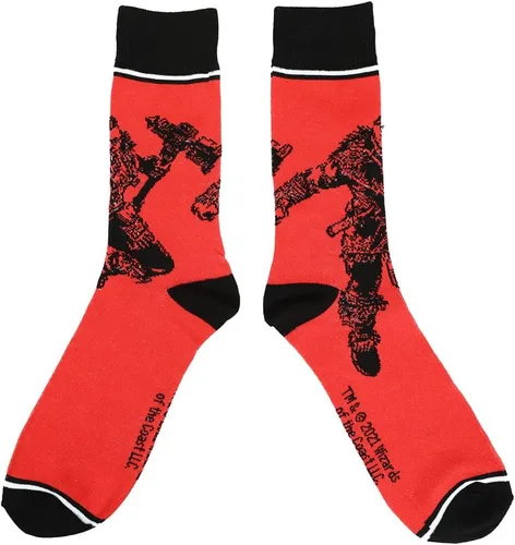 Vista 4 de Bioworld Dungeons and Dragons Casual Crew Socks for Men