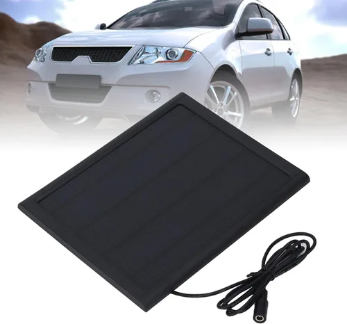 Vista 4 de MAVIS LAVEN Cargador de batería solar de 6 W, cargador de panel solar, mantenedor de batería solar con carga rápida inteligente, tasa de conversión