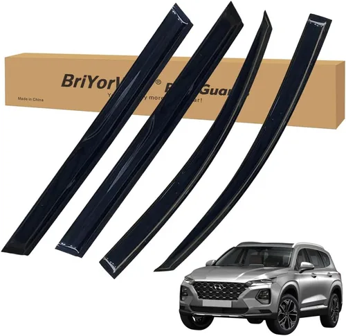 Vista 12 de Deflectores de Ventana y Protectores de Lluvia para Jeep Cherokee 2014 2015 2016 2017 2018 2019 2020 2021 2022 2023 Accesorios, para Deflectores