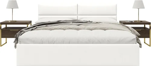 Vista 112 de Vänt - Paneles tapizados de cabecera para montar en la pared, diseño Isabelle, 60 x 23 pulgadas, configuración de 4 paneles individuales, Cuero