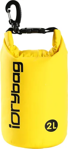 Vista 19 de IDRYBAG Bolsa seca para kayak impermeable 2L/5L/10L/15L/20L, pequeña bolsa impermeable para navegación