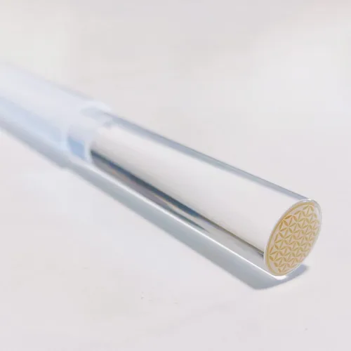 Vista 7 de Mazo para Cuenco Cantante Base Acrílica Transparente Mazo Percutor de Goma de Silicona para Tocar Cuenco Cantante de Cristal de Cuarzo con Bolsillo