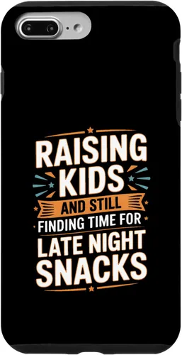 Vista 12 de Raising Kids and Still Finding Time for Late Night Snacks Case for iPhone 17