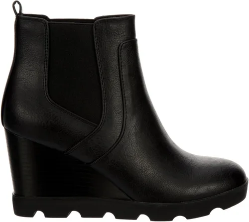 Vista 2 de XAPPEAL Elise - Botines de piel con suela de cuña para mujer