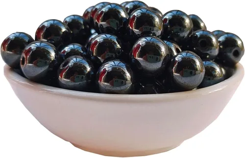 Vista 9 de Cuentas de piedra 6mm 140 piezas Cuentas de Yaxaita Redondas Cuentas sueltas de piedras preciosas para hacer joyas de pulseras y collares