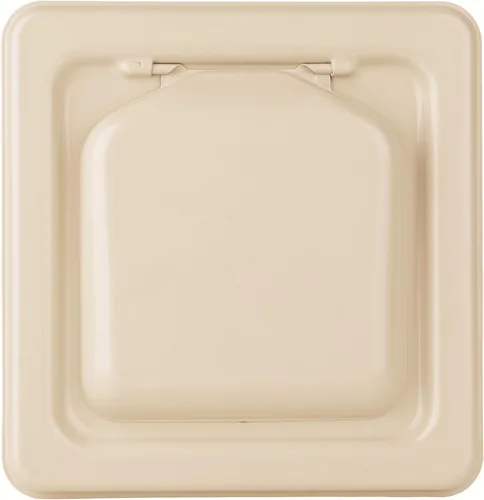 Vista 15 de NO-PEST VENT Exclusiva cubierta de ventilación de secadora de doble puerta, fabricada en Estados Unidos con plástico muy resistente a los rayos UV