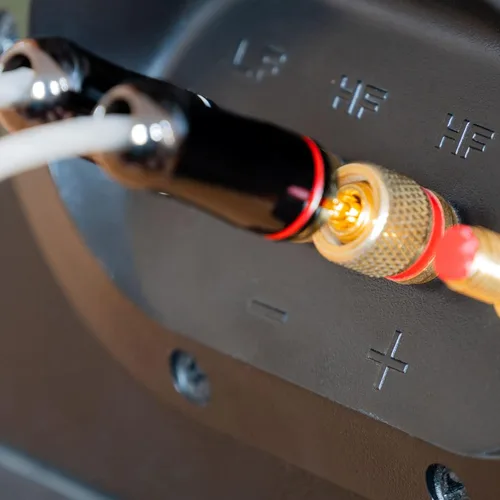 Vista 6 de PATIKIL Paquete de 20 conectores tipo tornillo tipo banana de 0.157 in de aleación niquelada para cables de altavoces, sistemas de sonido