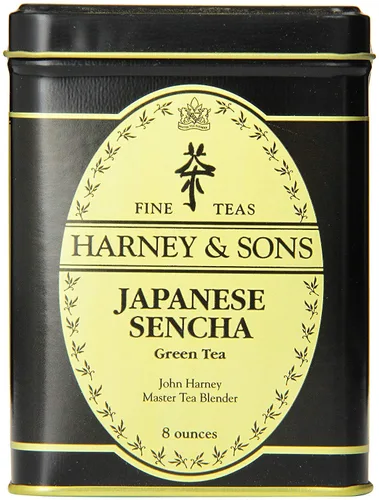 Vista 12 de Harney & Sons Té de Ceilán e India Lata de 4 onzas, té de hojas sueltas, también conocido como Orange Pekoe
