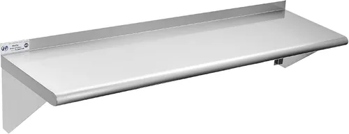 Vista 25 de Estante de acero inoxidable Hally 12 x 60