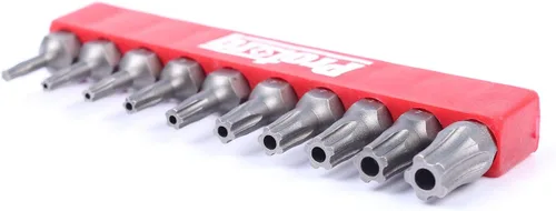 Vista 3 de Protorq TORX PLUS IPR, Bits de seguridad a prueba de manipulación Torx Plus de 5 puntas (IPR 7-IPR 40), 25mm, 10 piezas, acero S2 de alta calidad