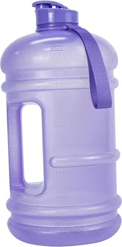 Vista 23 de TOOFEEL Botellas de agua de 2 litros – Botella de agua de medio galón sin BPA – Ideal para gimnasio, jarra de agua grande, botella deportiva