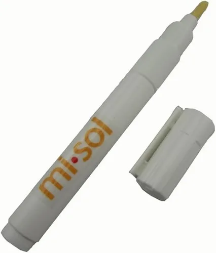 MISOL pluma con tinta de colofonía para paneles con células solares de bricolaje, para soldadura eléctrica