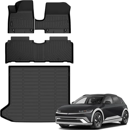 Vista 25 de Auxko Alfombrillas para todo tipo de clima, tapete de carga para Hyundai Tucson 2016 2017 2018 para todas las estaciones, accesorios de elastómero