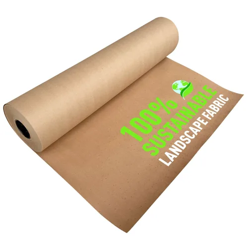 Sandbaggy Tela biodegradable para paisajes, papel de jardín para malas hierbas, rollos de mantillo de papel, fabricados en Estados Unidos (2 pies x