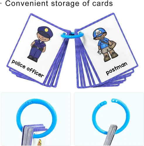 Vista 6 de Lachilly Tarjetas didácticas de aprendizaje de 12 temas, palabras de alta frecuencia, lectura inicial, jardín de infantes a primer grado