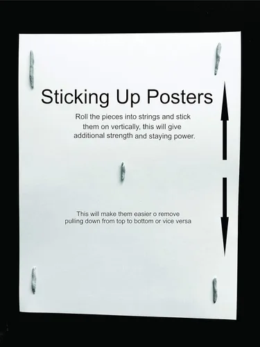 Vista 4 de Masilla adhesiva de museo de 3 onzas, reutilizable, reposicionable, calidad de museo y galería, masilla adhesiva, no se seca