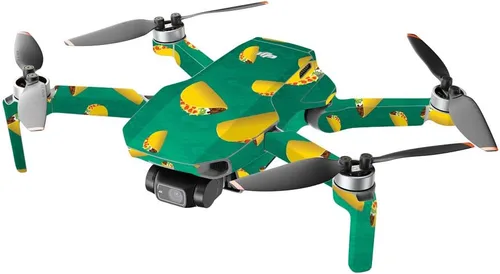 Vista 3 de MightySkins - Compatible con DJI Mini 2 Dron portátil – Plátanos Funda protectora de vinilo duradera y única Fácil de aplicar, quitar y cambiar