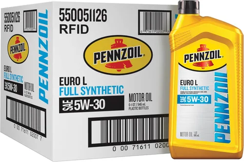 Vista 12 de Pennzoil Platinum Euro L - Aceite de motor sintético completo 5W-30, 1 cuarto de galón