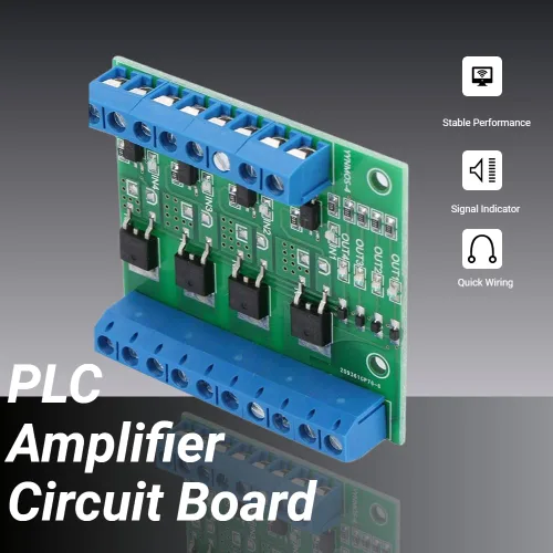 Vista 4 de Hilitand 4-Channel MOSFET PWM 3-20V a 3.7-27VDC 10A Módulo Controlador PLC Amplificador