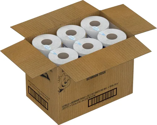 Vista 12 de Charmin Papel higiénico Ultra Soft Cushiony Touch, 18 mega rollos familiares = 90 rollos regulares