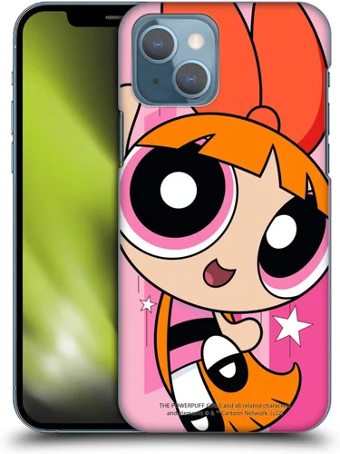 Head Case Designs Funda rígida con licencia oficial de The Powerpuff Girls Blossom Graphics compatible con Apple iPhone 13