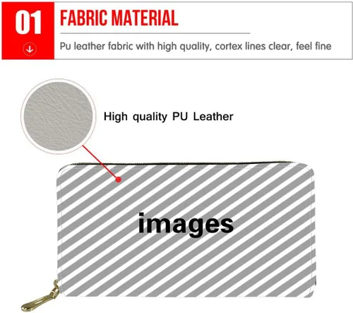 Vista 4 de Durable Wallet Monedero Portátil Cosméticos Bolsa Maquillaje Bolsa con Correa