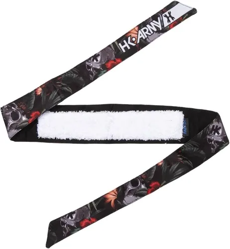 Vista 3 de HK Army Diadema de paintball - calavera tropical
