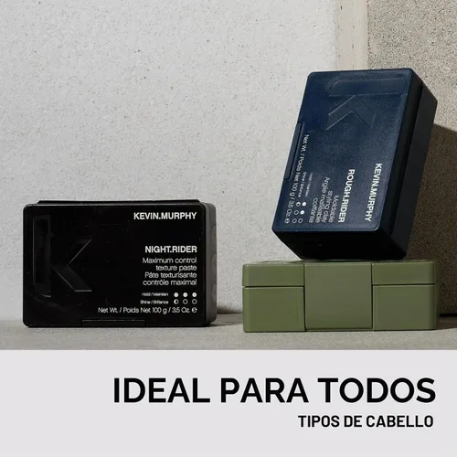 Vista 5 de Kevin Murphy Night Rider - Pasta fuerte para el cabello - Para todos los tipos de cabello - Pasta moldeadora de cabello - Aumenta el brillo