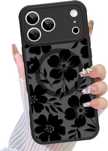 Vista 39 de TEAUGHT Compatible con iPhone 11 Funda con patrón lindo estampado de leopardo negro guepardo + protector de pantalla a prueba de golpes, funda
