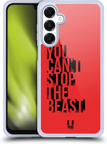Head Case Designs Beast Power Statement - Funda de gel suave compatible con Samsung Galaxy A16 5G