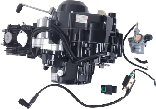 Vista 4 de Motor de 110cc Motor de 4 tiempos Motor de bicicleta de un solo cilindro ATV Embrague manual CDI de un solo cilindro refrigerado por aire para CRF50