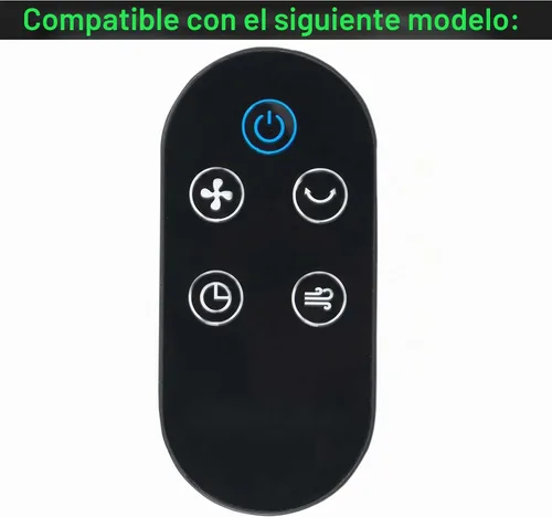 Vista 2 de Mando a distancia de repuesto para ventilador de torre OmniBreeze 3333004 DC2018 con soporte de montaje en pared