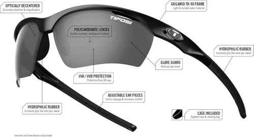 Vista 4 de Tifosi Optics Vero lentes intercambiables anteojos de sol