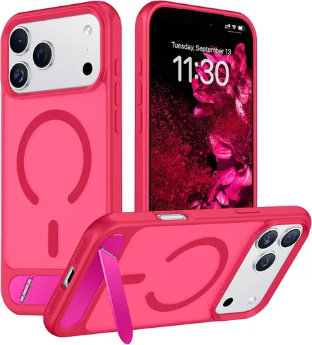 Vista 289 de Funda para iPhone 11 con compatibilidad magnética, [Soporte invisible incorporado][Compatible con MagSafe]