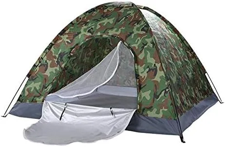 Vista 4 de Tienda de campaña para 3-4 personas, impermeable, pop-up para deportes al aire libre, con bolsa de transporte, protección UV, refugio solar