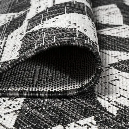 Vista 5 de JONATHAN Y SMB126E-210 Andratx - Alfombra moderna tribal geométrica para interiores y exteriores, estilo bohemio, rústico, fácil limpieza