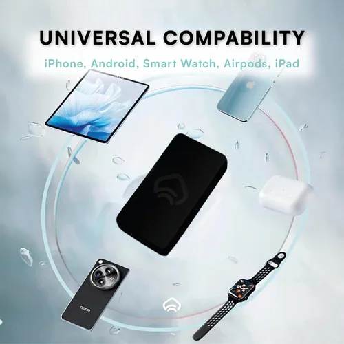 Vista 8 de Power Bank for Magsafe,Portable Slim Magnetic Battery Pack Fast Charging for Travel, 5000 mAh 20W Type C, Mobile Wireless Battery Bank Phone