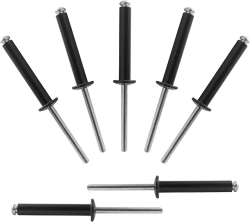 Vista 31 de ALLCLEAN 50 piezas de remaches ciegos profesionales de acero inoxidable de 1/4" x 1/2", remaches POP de 6,4 x 12 mm, agarre y mandril de acero
